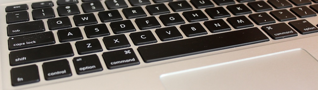 laptop keyboard banner image